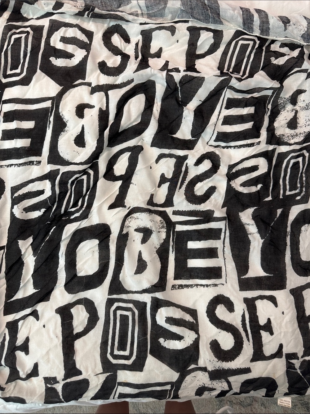 Obey Vintage Festival Neck Scarf